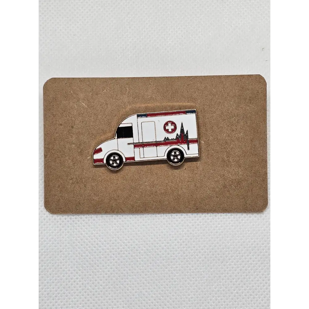 Travel and Adventure pin badges - Alloy Ambulance - Pin badges