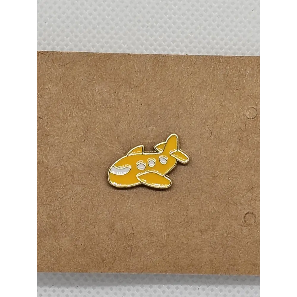 Travel and Adventure pin badges - Alloy plane - Pin badges
