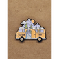 Travel and Adventure pin badges - Enamel Camper Van - Pin badges