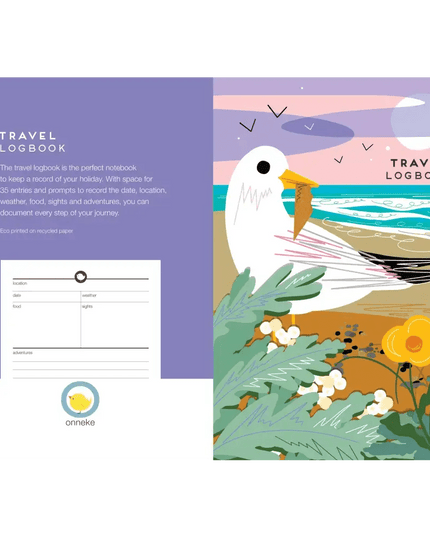 Travel logbook seagull - travel journal