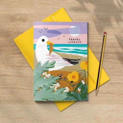 Travel logbook seagull - travel journal