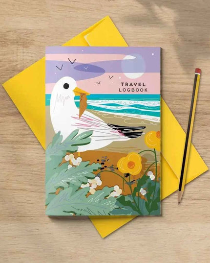 Travel logbook seagull - travel journal