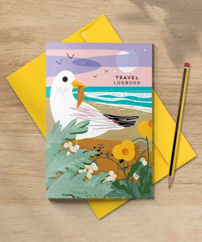 Travel logbook seagull - travel journal