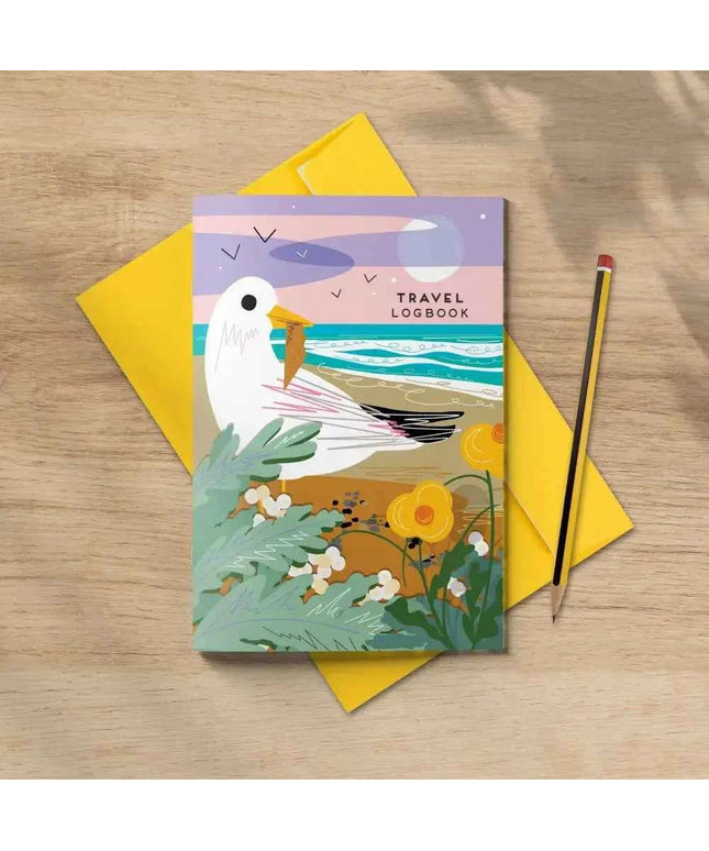 Travel logbook seagull - travel journal
