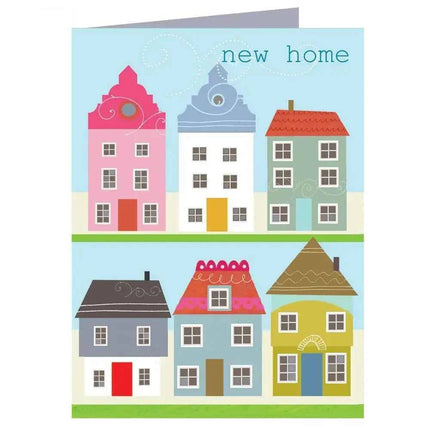 New Home Greetings Card - Blank inside