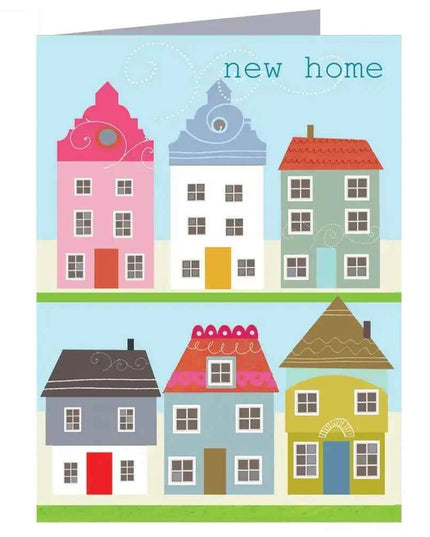 New Home Greetings Card - Blank inside