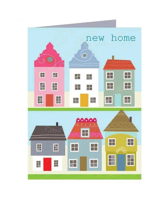 New Home Greetings Card - Blank inside