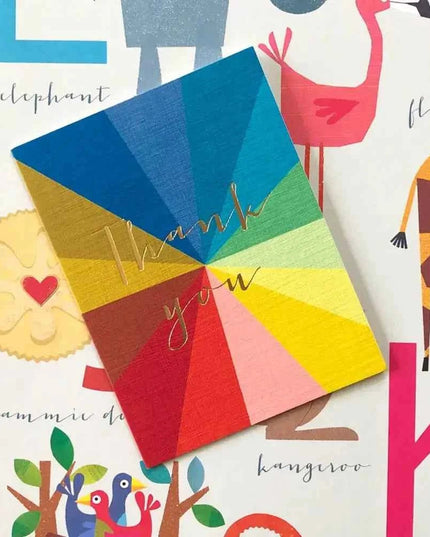 Gold Foiled Thank You Card