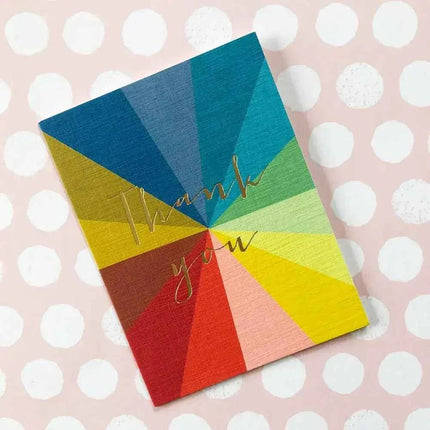 Gold Foiled Thank You Card