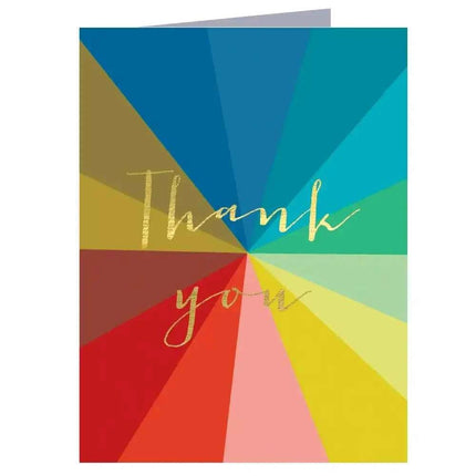 Gold Foiled Thank You Card