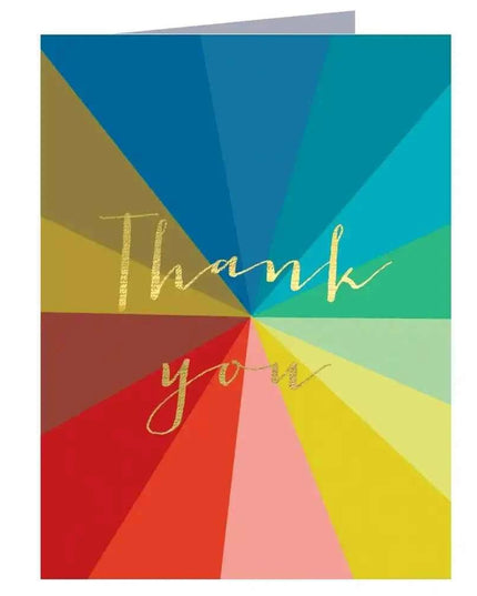 Gold Foiled Thank You Card