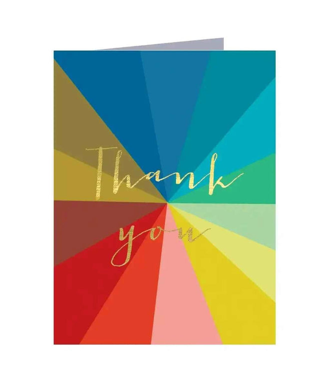 Gold Foiled Thank You Card