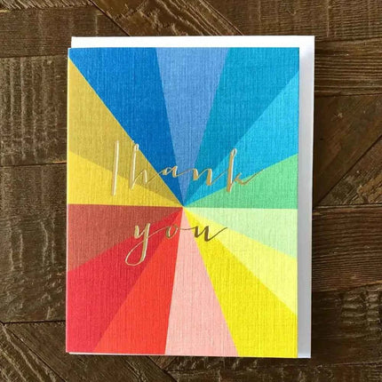 Gold Foiled Thank You Card
