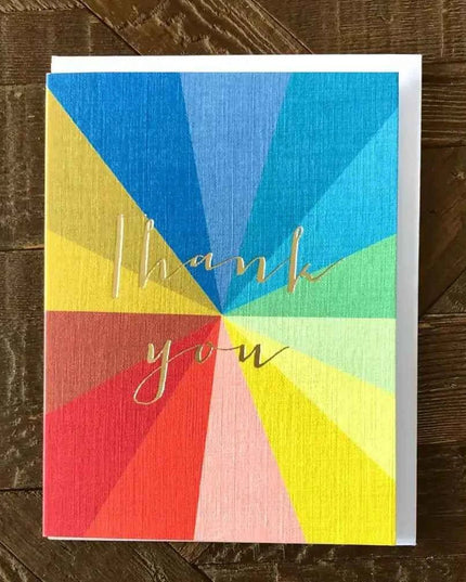 Gold Foiled Thank You Card