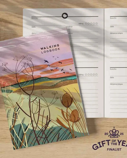 Walking logbook - journal outdoor notebook