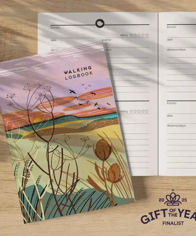 Walking logbook - journal outdoor notebook