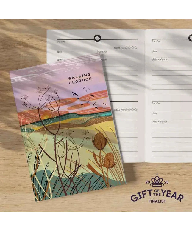 Walking logbook - journal outdoor notebook
