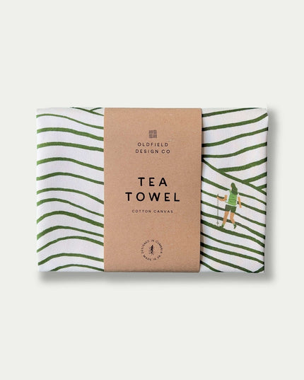 Stylish Patterned Walking Tea Towel