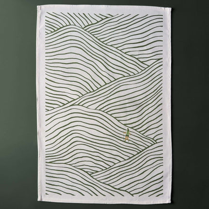 Stylish Patterned Walking Tea Towel