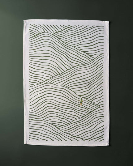 Stylish Patterned Walking Tea Towel