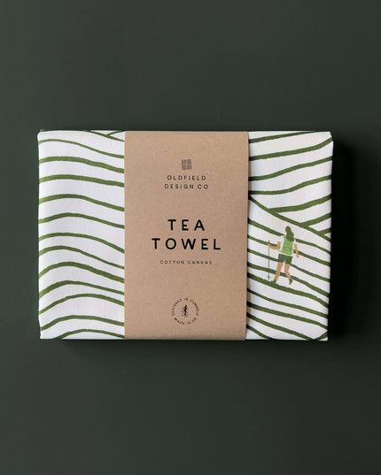 Stylish Patterned Walking Tea Towel