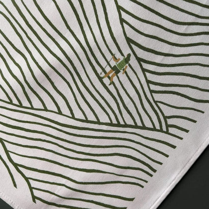 Stylish Patterned Walking Tea Towel