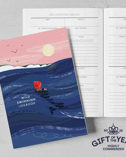 Wild swimming logbook - You never regret a swim cover
