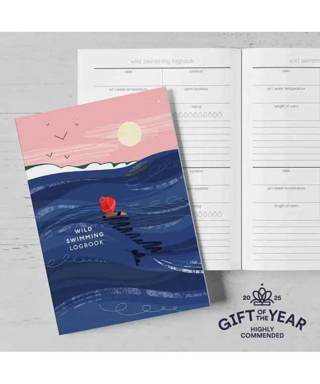 Wild swimming logbook - You never regret a swim cover
