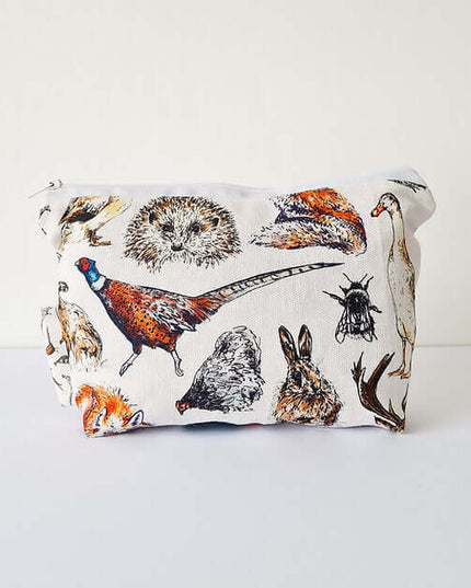 Wildlife Handmade Cosmetics Bag