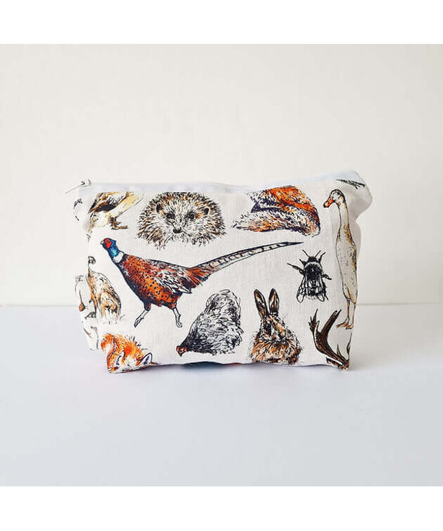 Wildlife Handmade Cosmetics Bag