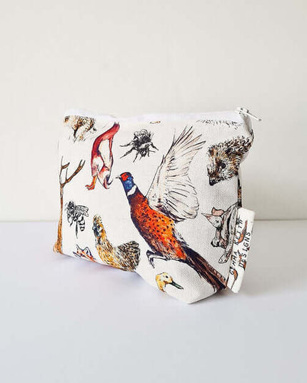 Wildlife Handmade Cosmetics Bag