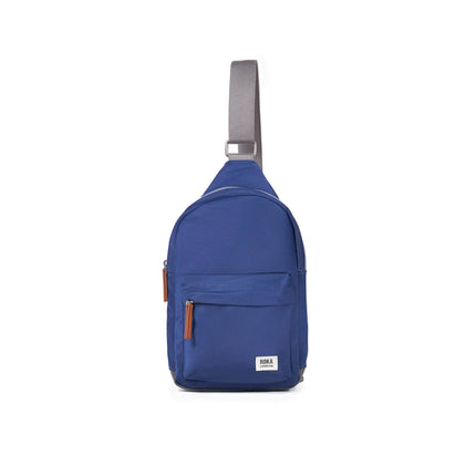 ROKA London Willesden Sling Bag in Crisp Blue Nylon
