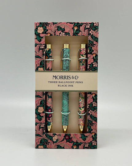 William Morris Gift Set of 3 Pens.