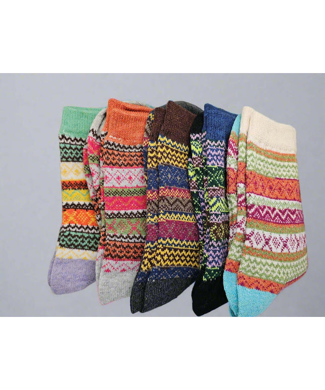 Winter Nordic Style Women's Socks