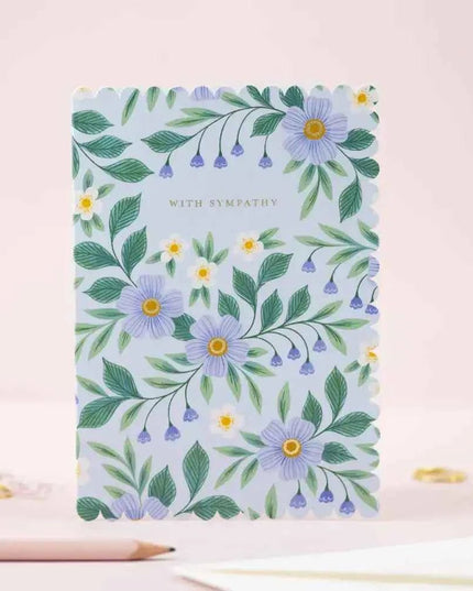 With Sympathy Greetings Card