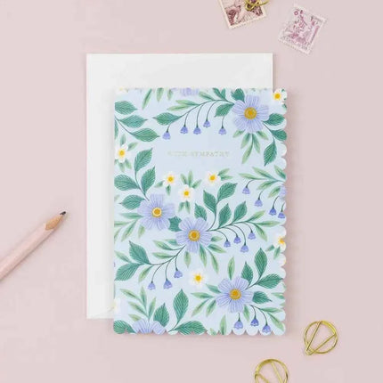 With Sympathy Greetings Card