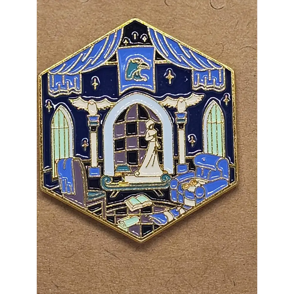 Wizard House Alloy Pin badges (Various colours) - Pin badges