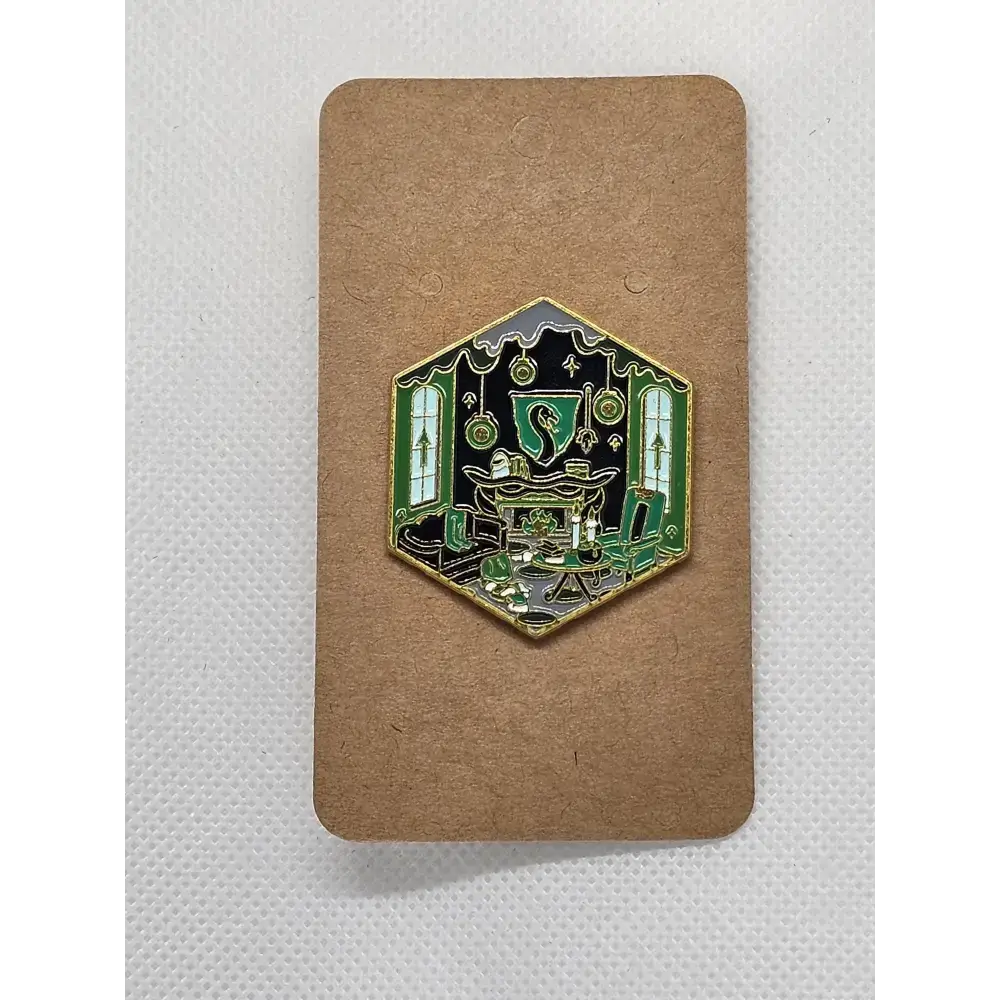 Wizard House Alloy Pin badges (Various colours) - Pin badges