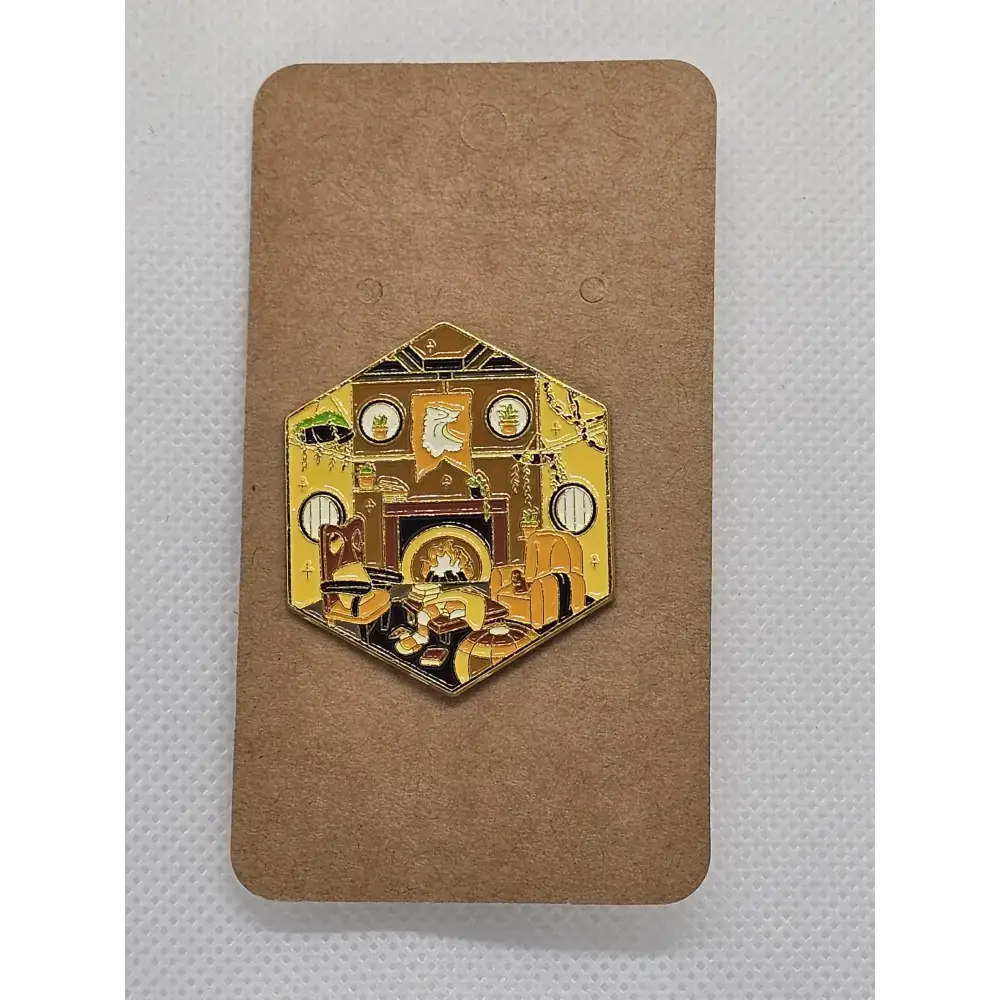 Wizard House Alloy Pin badges (Various colours) - Pin badges