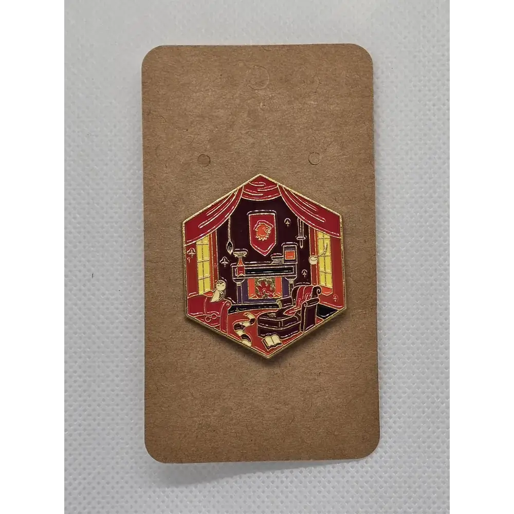 Wizard House Alloy Pin badges (Various colours) - Pin badges