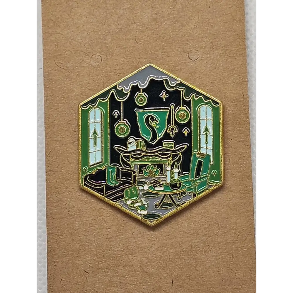 Wizard House Alloy Pin badges (Various colours) - Pin badges