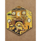 Wizard House Alloy Pin badges (Various colours) - Pin badges