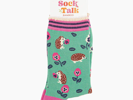 Women's Hedgehog Bamboo Socks - UK 3-7
