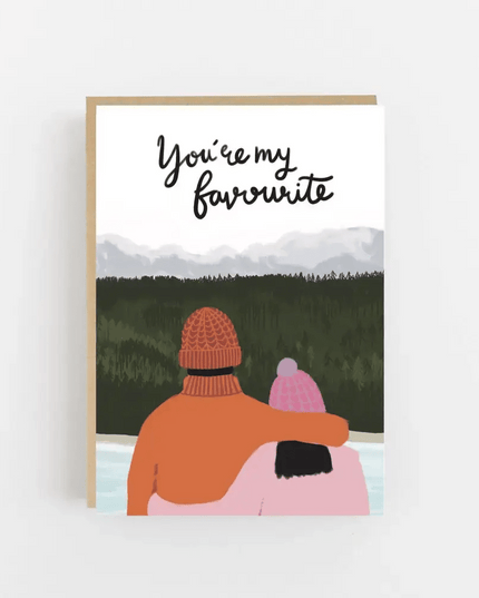 You're My Favourite Card Greetings Card