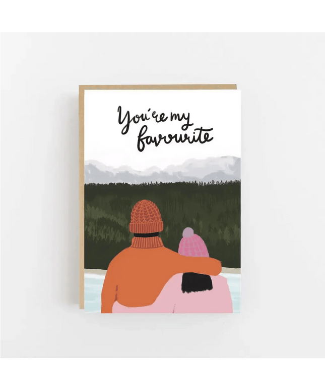 You're My Favourite Card Greetings Card