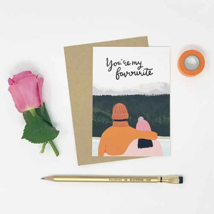 You're My Favourite Card Greetings Card