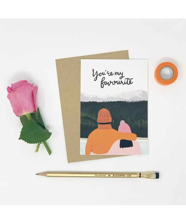 You're My Favourite Card Greetings Card