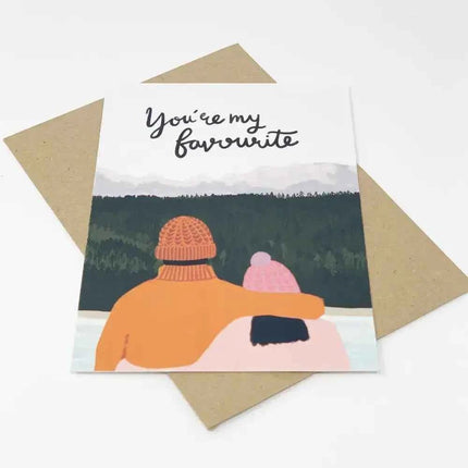 You're My Favourite Card Greetings Card