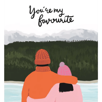 You're My Favourite Card Greetings Card