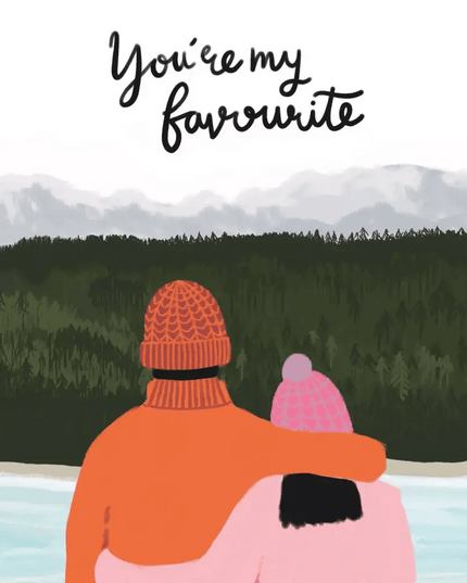 You're My Favourite Card Greetings Card
